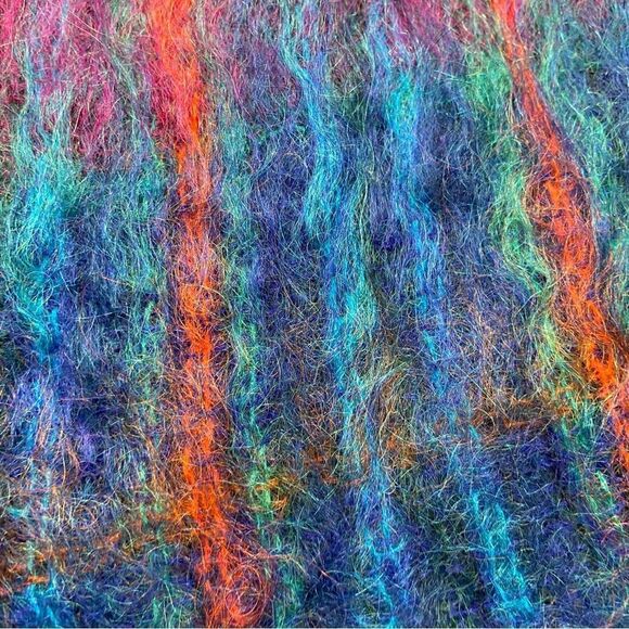 Ladies Royal ScotNeckwear Collection Wool and Mohair Jewel Toned Scarf - Picture 9 of 12